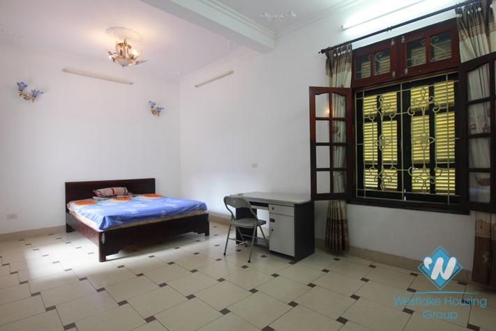 A nice house with courtyard for rent in Nghi Tam st, Tay Ho District